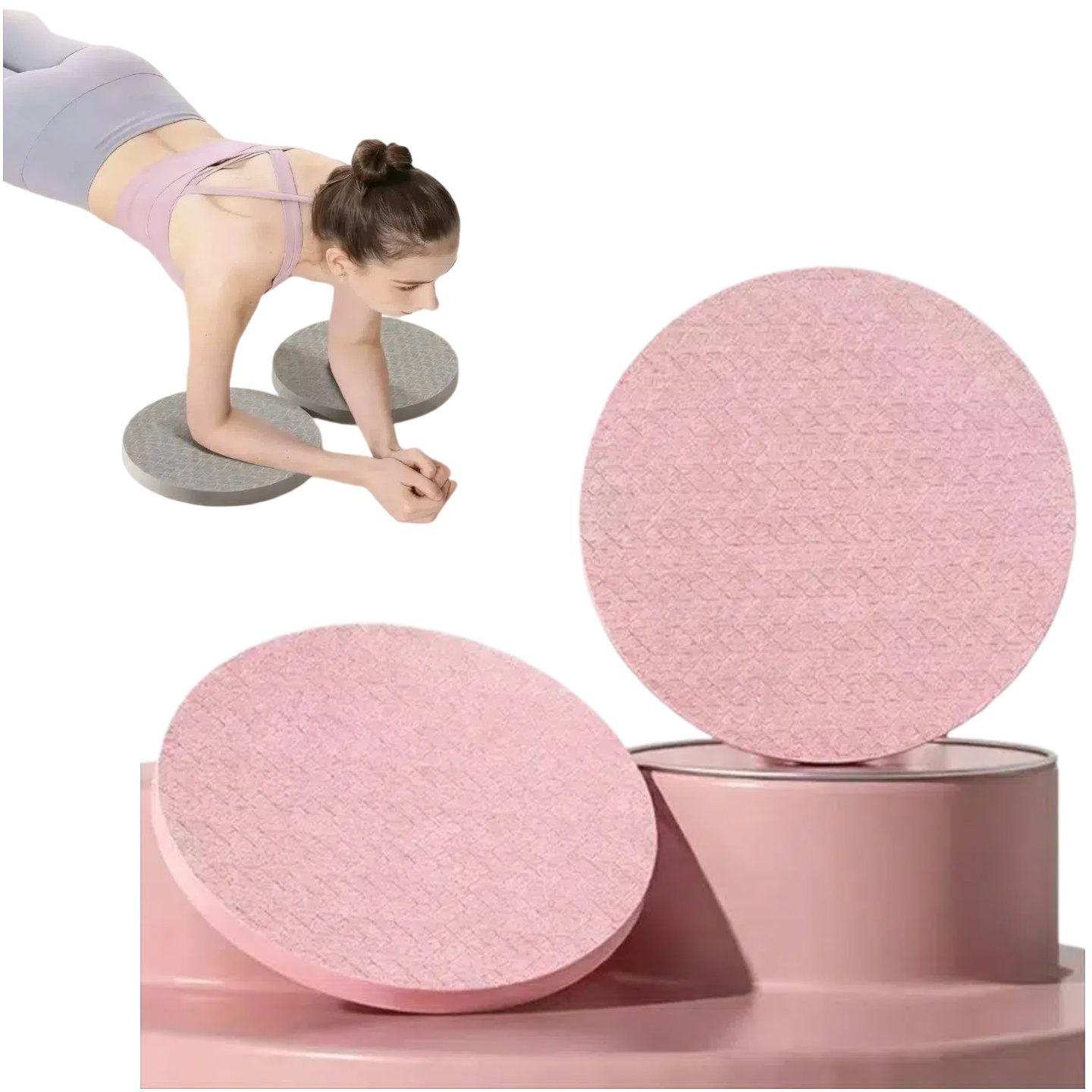 Pilates Yoga Knee Pads - 2 шт. Накладки для йоги и