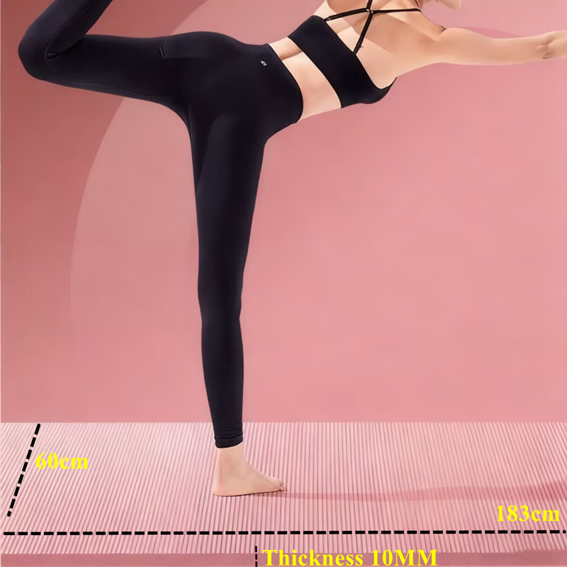 Pilates Yoga Mat Thickness - Нескользящий тренировочный коврик для йоги толщиной