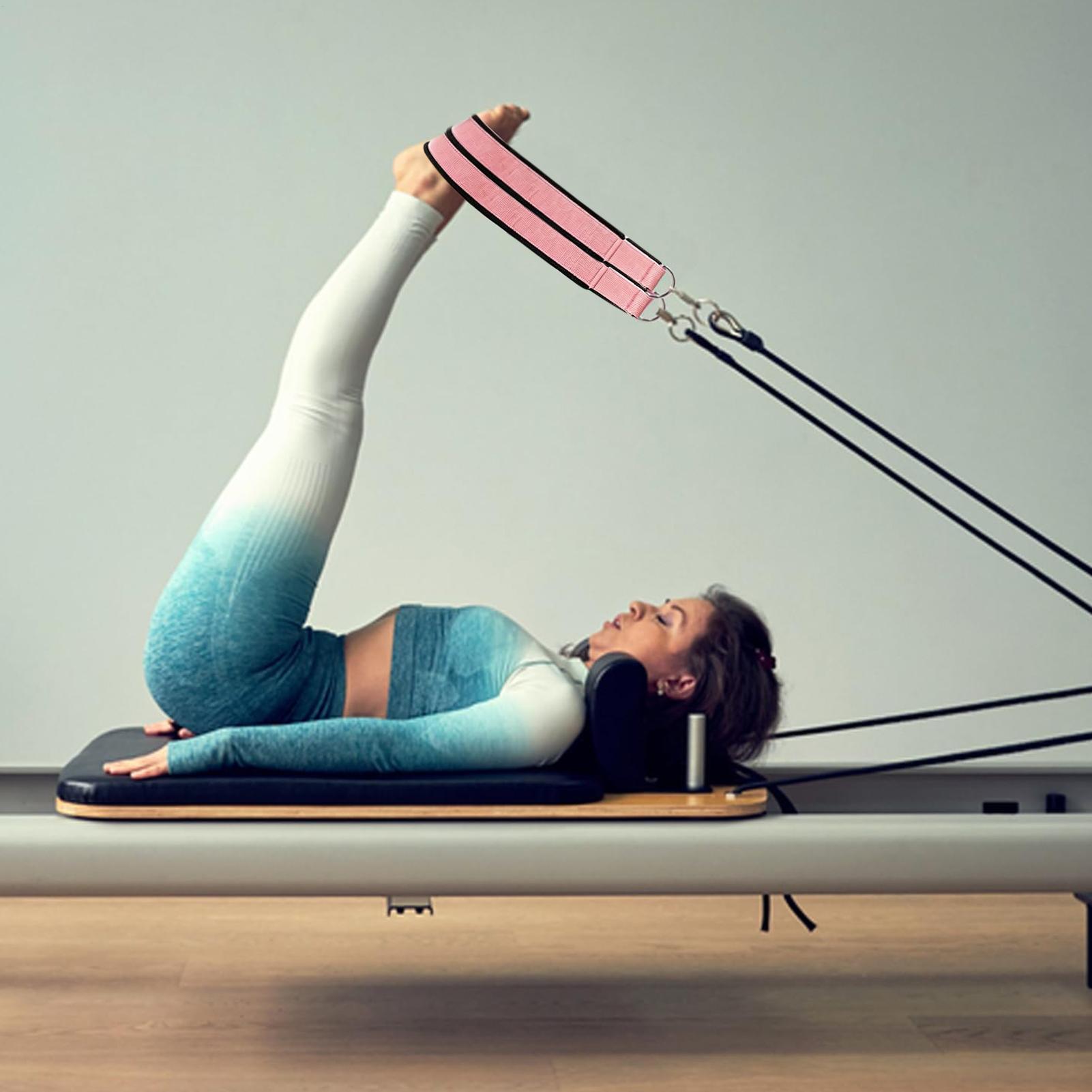 Pilates Yoga Classes - Ремни для пилатес-реформера с D-образными кольцами,