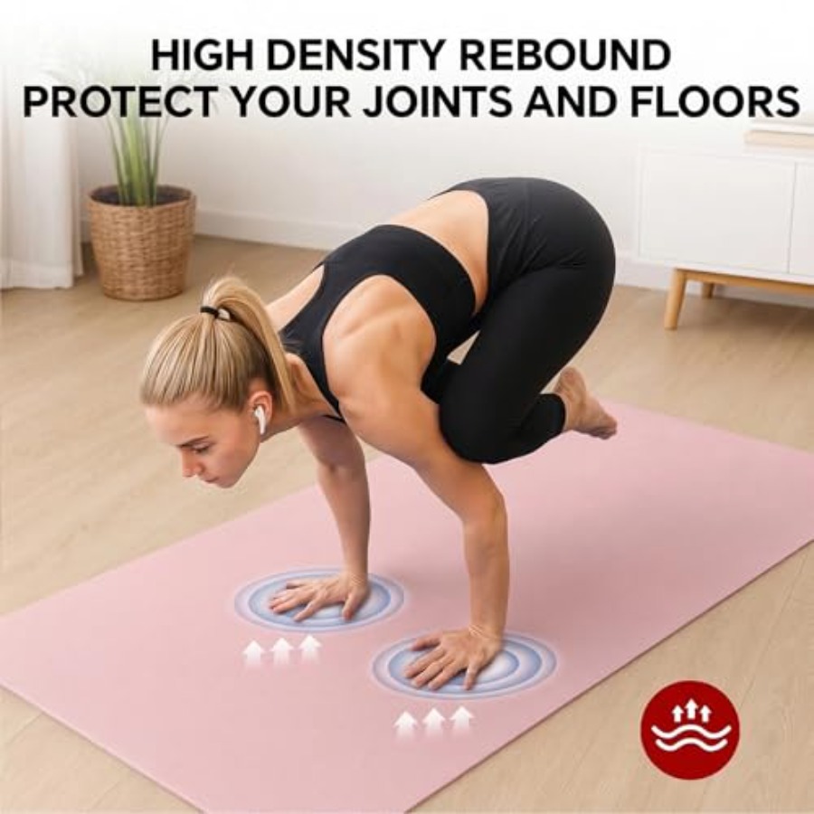 Очень большой коврик для йоги  – обзор и цена Pilates Yoga Mat Thickness