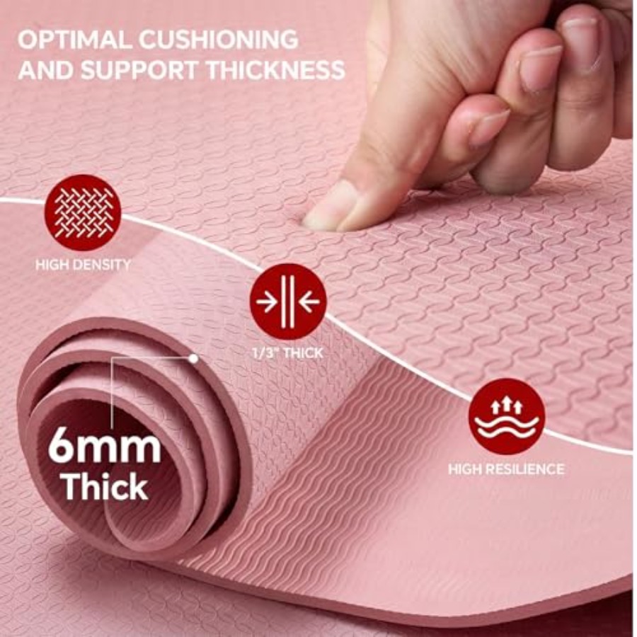Очень большой коврик для йоги  – обзор и цена Pilates Yoga Mat Thickness