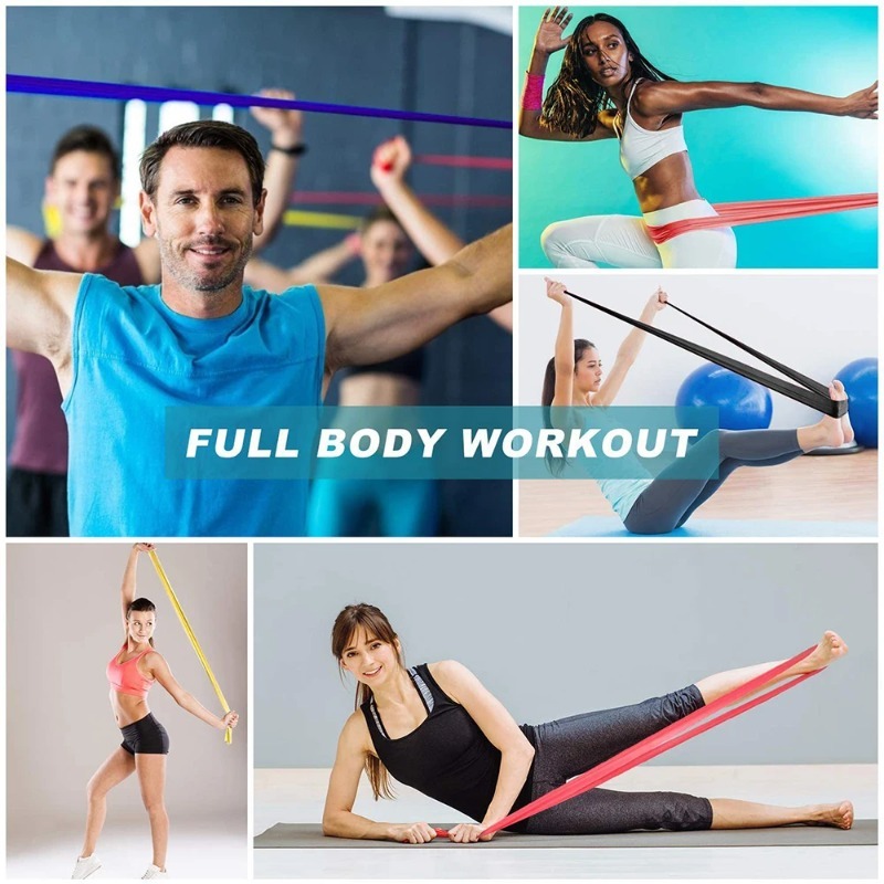 Эластичные ленты для тренирово – обзор и цена Pilates Yoga Bar