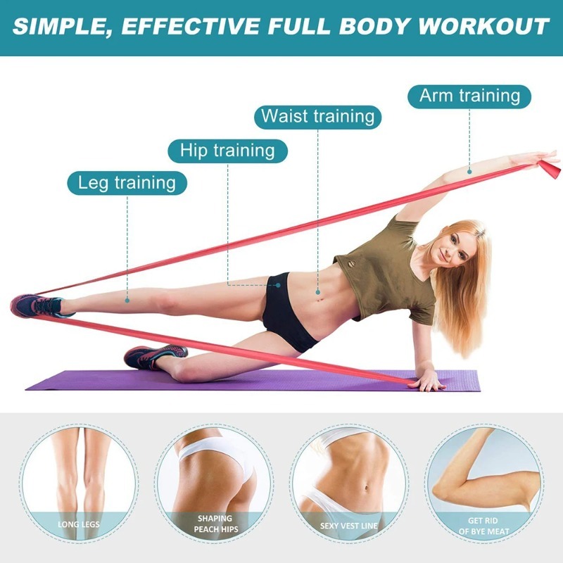 Эластичные ленты для тренирово – обзор и цена Pilates Yoga Bar