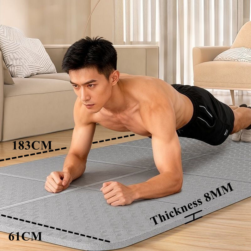 Складной коврик 183x61x0,8 см, – обзор и цена Pilates Yoga Mat Workout