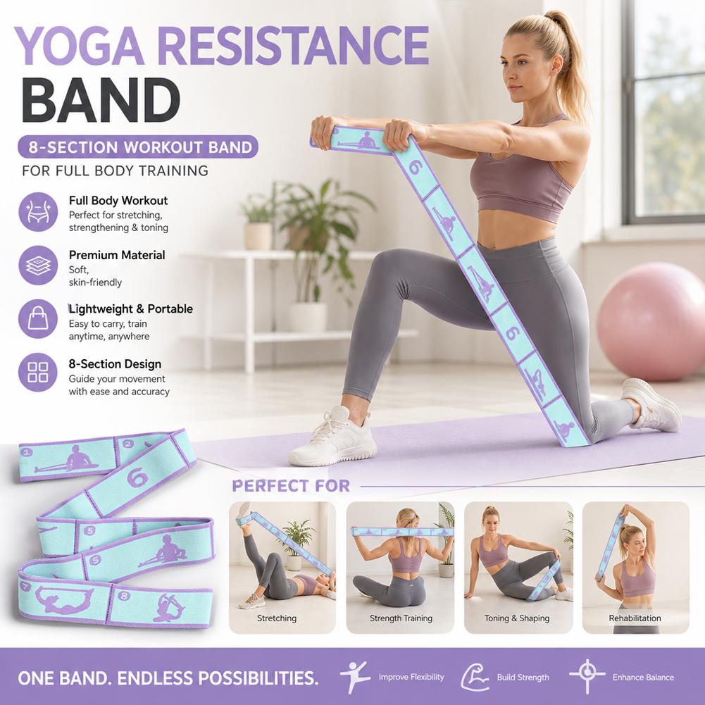 Эластичная лента для йоги и ра – обзор и цена Pilates Yoga For Beginners