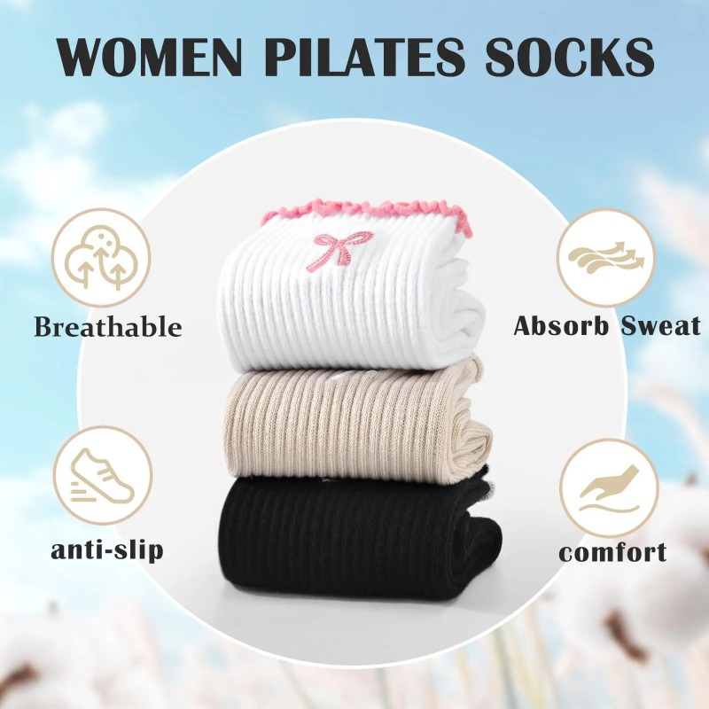 Профессиональные носки для йог – обзор и цена Pilates With Yoga