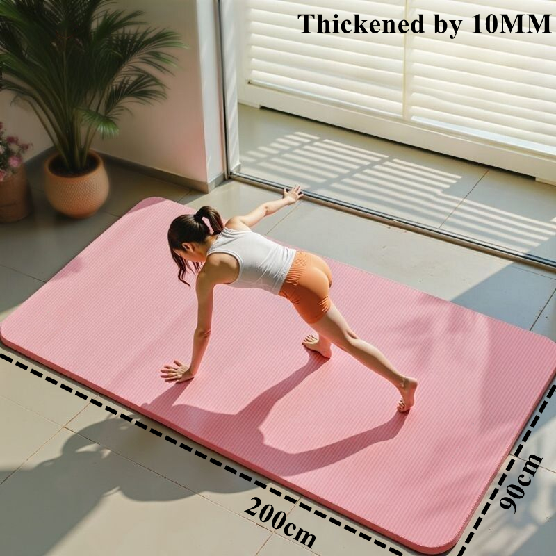 200/185 × 80/90 см Нескользящи – обзор и цена Pilates Yoga For Beginners