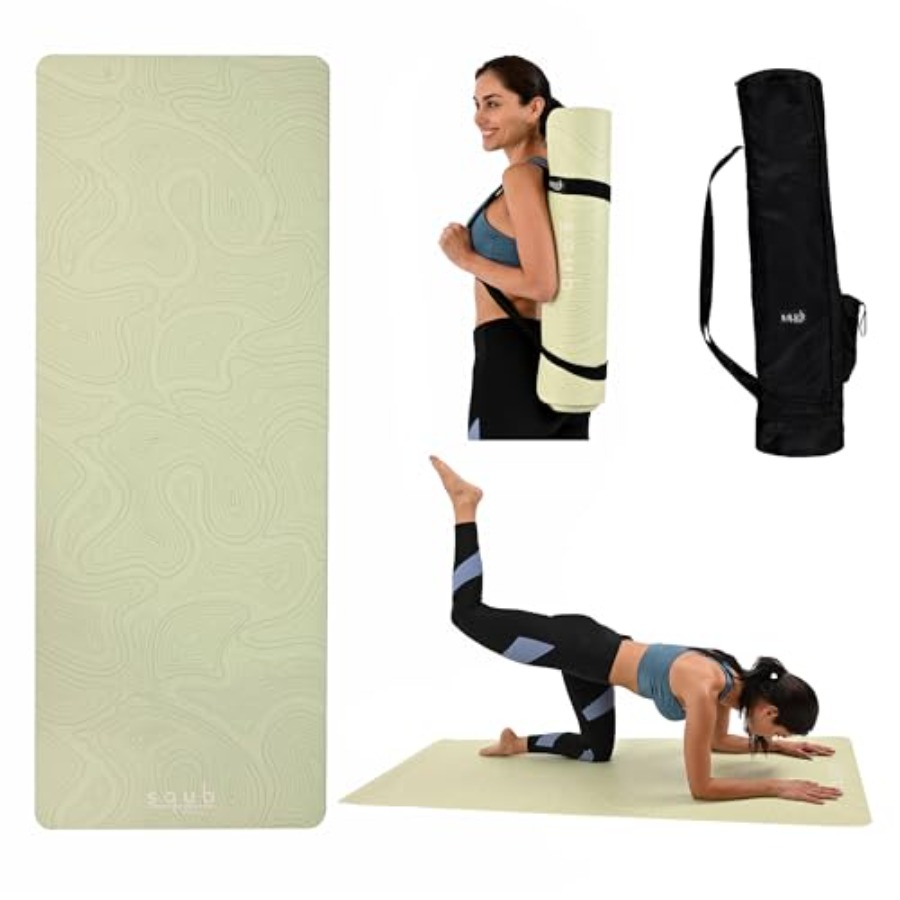 Коврик для йоги и пилатеса, 5  – обзор и цена Pilates Yoga Mat Thickness