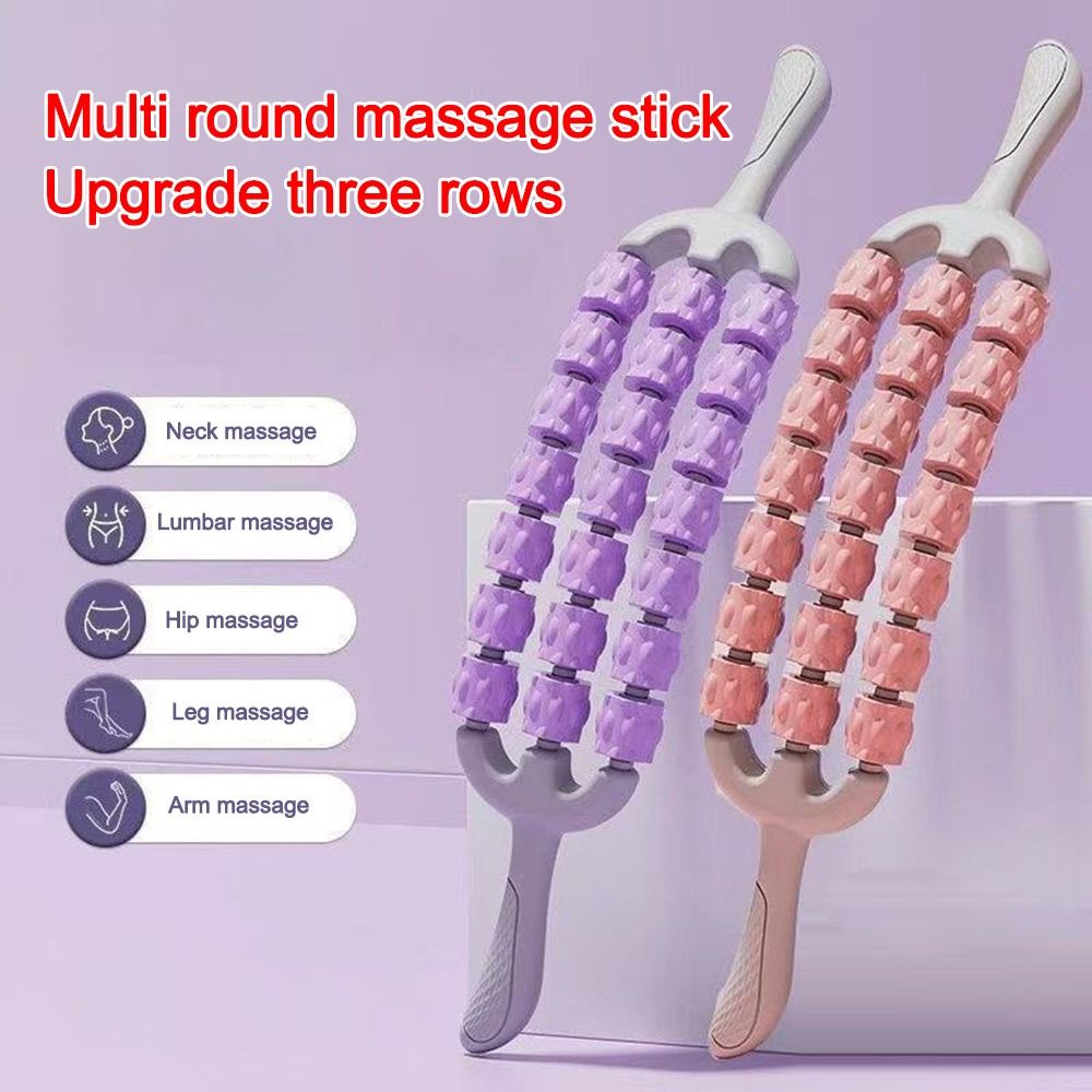 Портативный трехрядный массажн – обзор и цена Pilates Yoga Bar