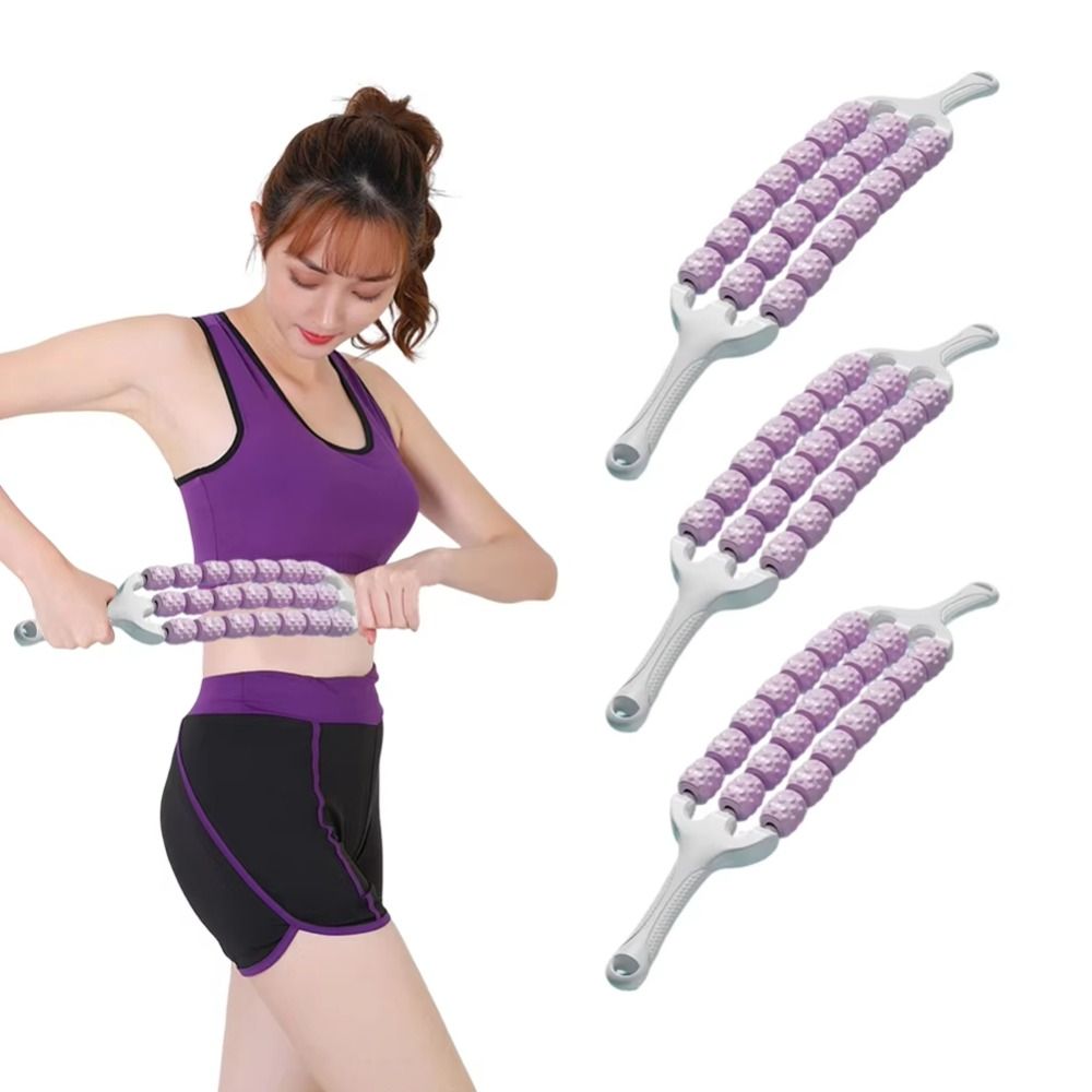 Портативный трехрядный массажн – обзор и цена Pilates Yoga Bar