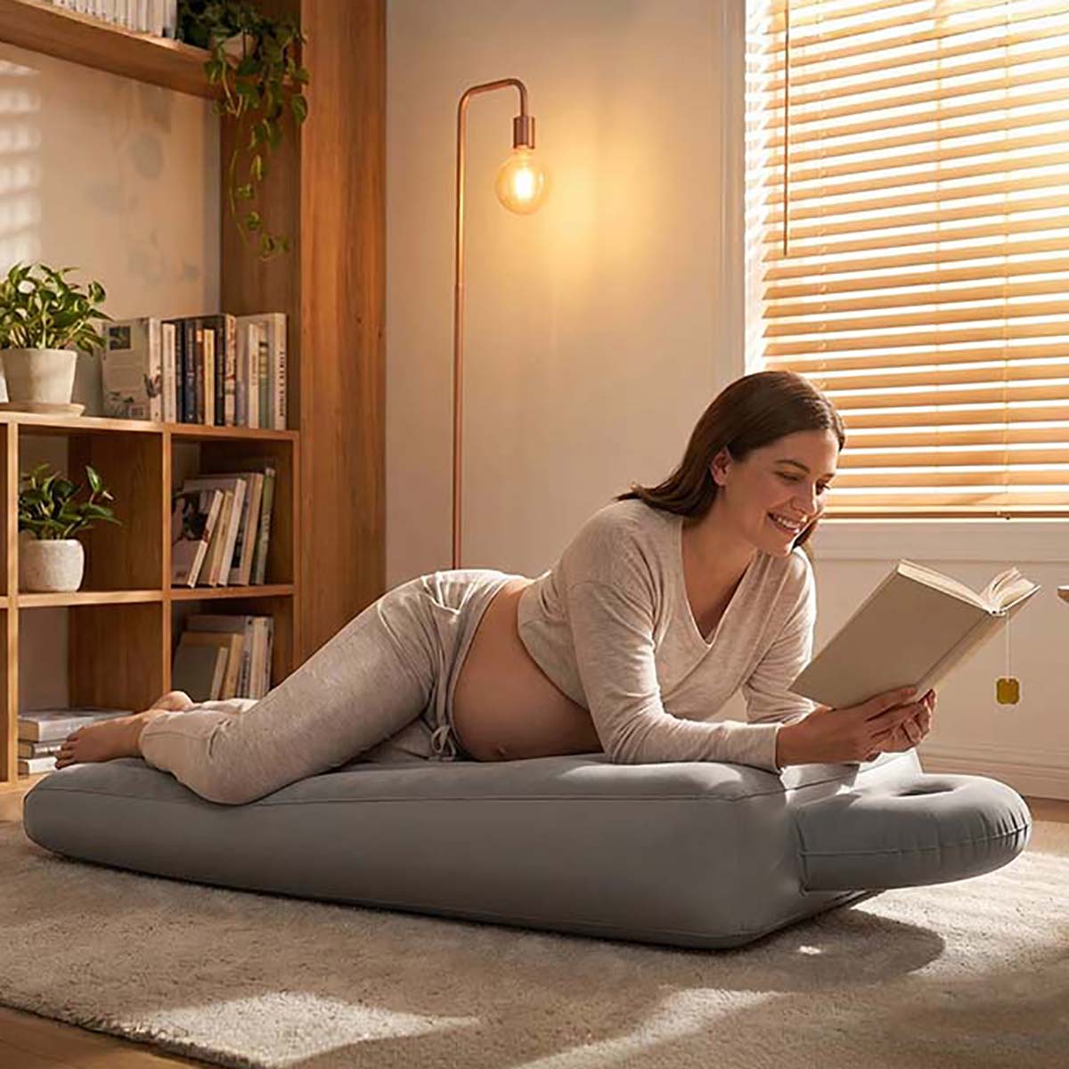 Надувная подушка для беременны – обзор и цена Mat Pilates Yoga