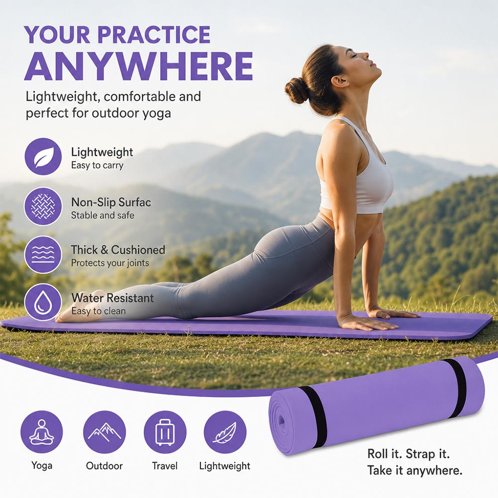 1/2 шт. толстый коврик для йог – обзор и цена Pilates Yoga Mat Thickness