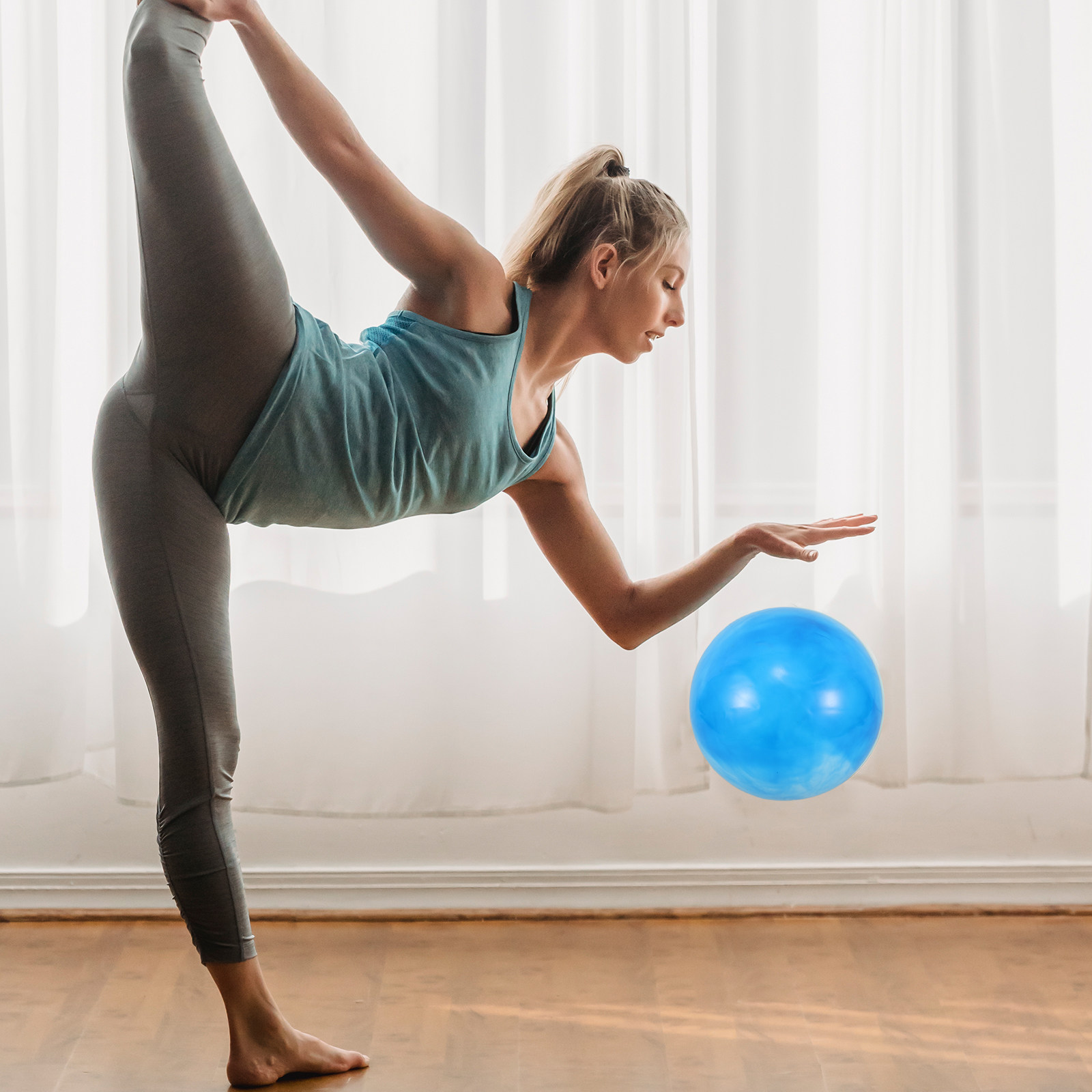 Мяч для пилатеса 25 см с красо – обзор и цена Pilates Yoga Ball Workout